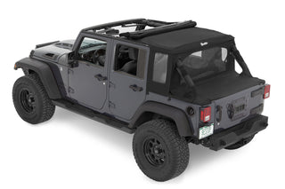 Bestop Halftop Conversion Kit Black Diamond (TOP): Jeep Wrangler JK 2007-2018 3.6L/3.8L V6