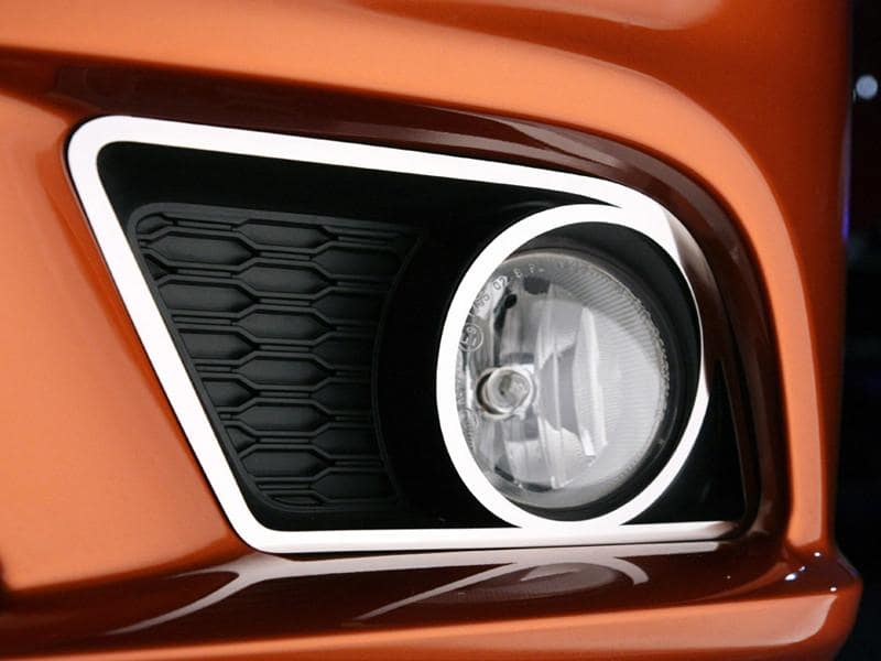 American Car Craft Fog Light Trim Rings (Polished): Dodge Charger R/T 2011 - 2014