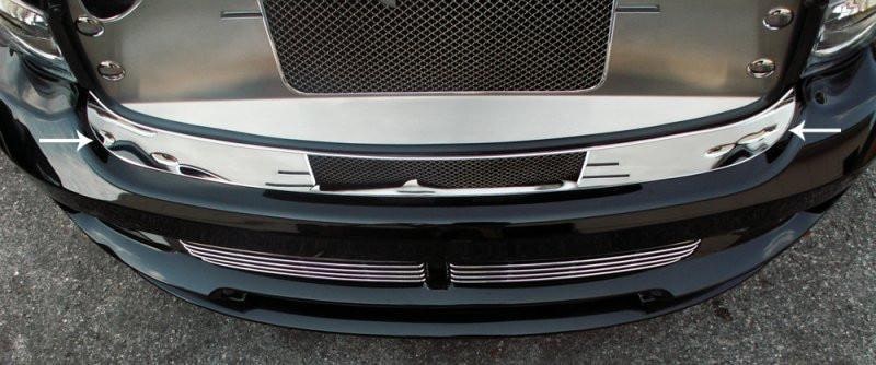 American Car Craft Front Bumper Cap: Dodge Ram (incl. SRT10) 2004 - 2006