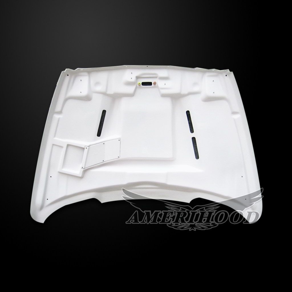 Amerihood SSK Functional Ram Air Hood: Dodge Ram 1500 2002 - 2008