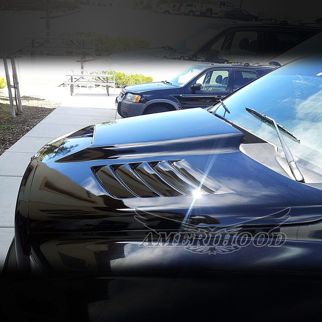 Amerihood SSK Functional Ram Air Hood: Dodge Ram 1500 2002 - 2008