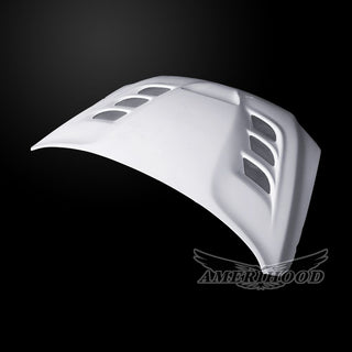Amerihood TYPE-VIP STYLE Functional Ram Air Hood: Ram 1500 2019 - 2026 (Does NOT fit TRX or RHO Models)