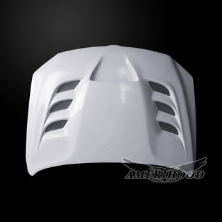 Amerihood TYPE-VIP STYLE Functional Ram Air Hood: Ram 1500 2019 - 2026 (Does NOT fit TRX or RHO Models)