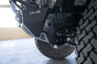 DV8 Offroad Sway-Bar Disconnect Motor Skid Plate (FRONT): Jeep Wrangler JL/Gladiator JT 2018-2025