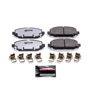 PowerStop Z36 Truck & Tow Rear Brake Pads w/Hardware: Jeep Wrangler 2018-2025 2.0L/3.6L