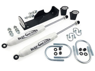 Tuff Country Dual Steering Stabilizer In-Line: Dodge Ram 2500 / 3500 2008-2013 5.7L/6.7L Diesel