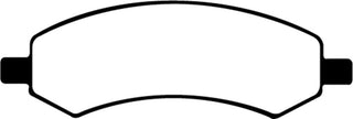 EBC Ultimax2 Front Brake Pads: Dodge Dakota (05-10), Durango (07-09) & Ram (06-10)