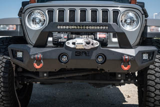 Body Armor 4x4 Orion Mid-Width Front Bumper: Fits Most Jeep Wrangler / Gladiator Models (2018-2026)