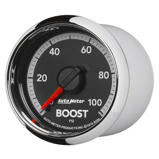AutoMeter Gen4 Mechanical Boost Gauge 52.4mm: Ram 2500/3500 2010-2017 5.7L/6.7L Diesel
