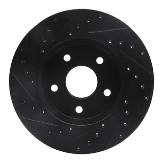DFC 99-04 Jeep Grand Cherokee Front Right Drilled & Slotted Brake Rotor