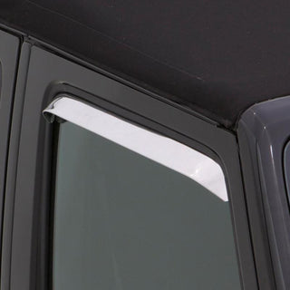 AVS Ventshade Window Deflectors (2PC, Stainless): Jeep Wrangler TJ 1997 - 2006