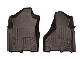 WeatherTech Front FloorLiner Cocoa (FRONT): Ram 2500/3500 2019-2026 6.4L/6.7L