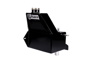 Fleece Performance Replacement Coolant Tank: Ram 2500 / 3500 2013-2018 6.7L Diesel - Gloss Black