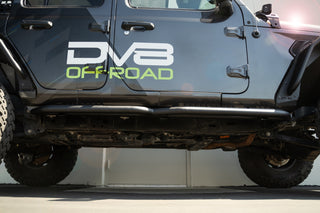 DV8 Offroad OE Plus Body/Pinch Weld Step (SIDE): Jeep Wrangler JL 2018-2026 6.4L 392/3.6L V6