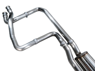 AWE Tuning Dual Rear Exit Catback Exhaust Chrome Tips (REAR): Ram 1500 3.0L 2025-2026