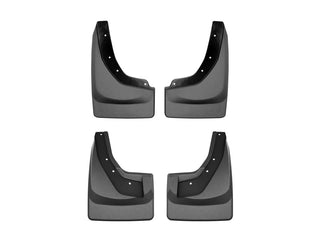 WeatherTech Front & Rear Mudflaps Black: Ram 1500 2025-2026 3.0L
