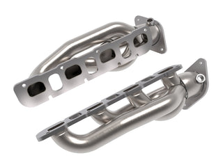 AFE Twisted Steel Shorty Headers: Ram 6.4L 392 2500 / 3500 2019 - 2025 Bundle