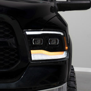 FORM Lighting Sequential LED Projector Headlights (PAIR): Fits Ram 1500/2500/3500 2009-2018