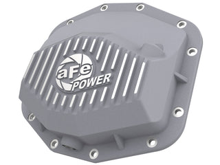 AFE Street Series Rear Differential Cover (Raw Finish w/Machined Fins): Ram 6.2L 1500 TRX 2021 - 2024