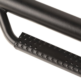 Rugged Ridge Spartan Nerf Bar Textured Black: Jeep Wrangler JL 2018-2025 w/ 3.6L V6 / 3.0L EcoDiesel / 2.0L Turbo