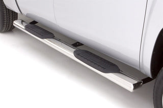LUND 6in Oval Straight SS Nerf Bars Polished: Fits Ram 1500/2500/3500 2009-2024 3.6L/5.7L