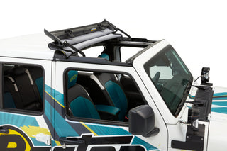 Bestop Sunrider For Hardtop Black Diamond (TOP): Fits Jeep 2018-2025