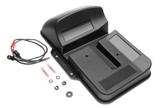 Rugged Ridge License Plate Relocation Rear: Jeep Wrangler JL 2018-2024