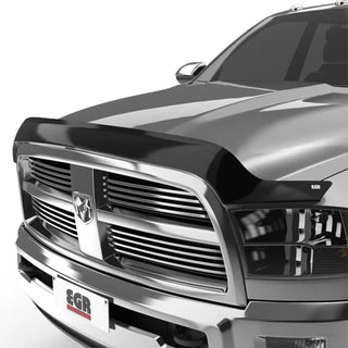 EGR SuperGuard Matte Black Hood Shield: Fits Most Dodge Ram Models (2002-2010)