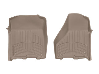 WeatherTech FloorLiner HP Front Tan (FRONT): Fits Ram 1500/2500/3500 2012-2024 3.6L/5.7L