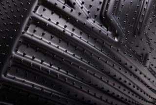 LUND Catch-It Floormats Rear Floor Liner (REAR): Jeep Wrangler 2007-2014 3.6L/3.8L V6 - Black