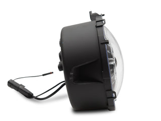 Raxiom LED Headlights DRL Halo Black Housing: Jeep Wrangler JL 2018-2025 / Gladiator 2020-2025 6.4L 392 / 3.6L V6 / 3.0L EcoDiesel / 2.0L Turbo