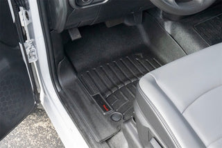 WeatherTech Front FloorLiner Vinyl HDTE: Ram 3500 2025-2026 6.7L Diesel / 6.4L 392 - Black