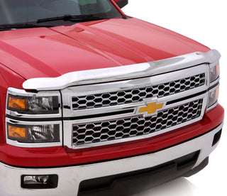 AVS Aeroskin Low Profile Hood Shield (Chrome): Dodge RAM 2500 & 3500 2010 - 2018