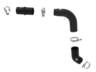 aFe BladeRunner AL Hot Charge Pipe Black 3in: Ram 2500/3500 2025-2026 6.7L Diesel