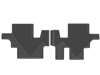 WeatherTech Rear Rubber Mats Black: Jeep Wrangler 2014-2016 3.6L