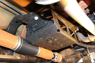 Fishbone Offroad Steel EVAP Canister Skid Plates - Black Textured Powdercoat: Fits Most Jeep Wrangler / Grand Cherokee Models (2005-2018)