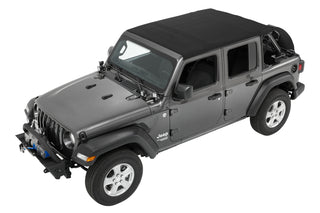 Bestop Trektop 4-Door Soft Top Black Diamond: Jeep Wrangler JL 2018-2026