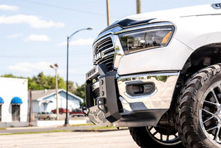 N-Fab HVM Bull Bar Front: Fits Most Ram 1500 Models (2019-2024) - Textured Black