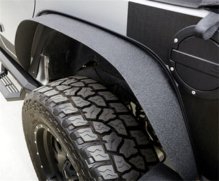 Rampage Steel Fender Flares Slim Black: Jeep Wrangler JK 2007-2018 3.6L V6 / 3.8L V6