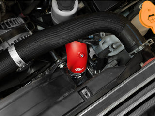 aFe BladeRunner AL Hot & Cold Charge Pipe Kit 3in & 3.5in Red: Ram 2500/3500 2025-2026 6.7L Diesel