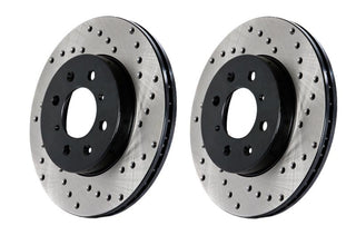 StopTech Sport Cross Drilled Brake Rotor (FRONT RIGHT): Dodge Durango / Jeep Grand Cherokee (11-20)