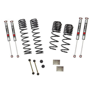 Skyjacker 1.5in Dual Rate Long Travel Sus Lift Kit w/ M95 Monotube Shocks: Jeep Wrangler JL 2020-2023 3.6L/3.0L EcoDiesel