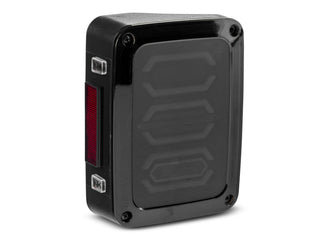 Raxiom LED Tail Lights Black Housing (REAR): Fits Most Jeep Wrangler Models (2007-2018)