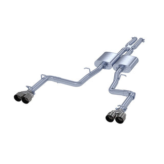 MBRP Cat Back Exhaust System (Polished Tips): Dodge Challenger 3.6L V6 2015 - 2023