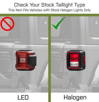 Raxiom 18-23 Jeep Wrangler JL LED Tail Lights- Blk Housing (Smoked Lens)