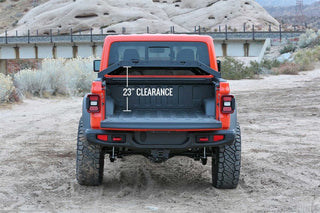 Fabtech Cargo Rack: Jeep Gladiator 2020-2024