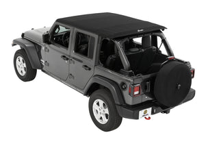 Bestop Trektop 4-Door Soft Top Black Diamond: Jeep Wrangler JL 2018-2026