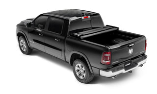 LUND Genesis Tri-Fold Tonneau Cover Black: Fits Dodge Ram 1500/2500/3500 2002-2023