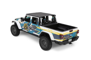Bestop Safari Cable Style Bikini Top (F&R): Jeep Gladiator 2020-2023 3.0L / 3.6L