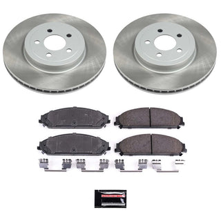 PowerStop Rotor Kit: Chrysler 300 (05-23) / Dodge Challenger (09-23) / Charger (06-23) / Magnum (05-08)
